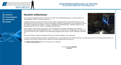 Desktop Screenshot of bandogs-security.de