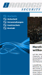 Mobile Screenshot of bandogs-security.de