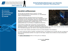 Tablet Screenshot of bandogs-security.de